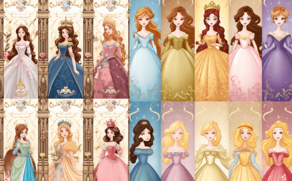 Download PAPELES DIGITALES PRINCESAS - Premium Resources