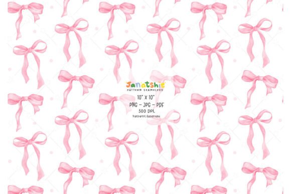 Download Coquette Pink Ribbon Bow Seamless PNG - Ribbon Collection